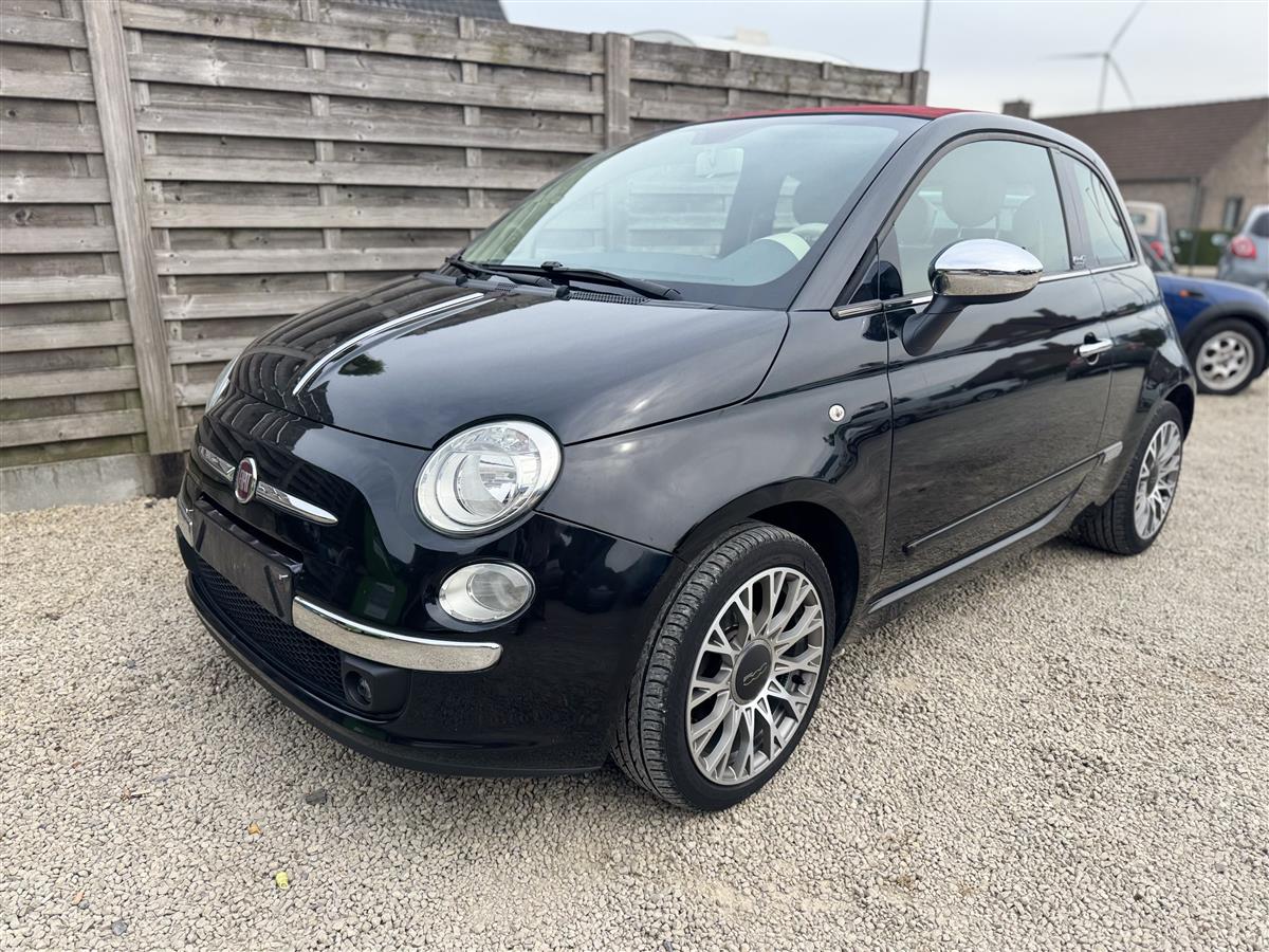 Fiat 500 Cabrio benzine met garantie 